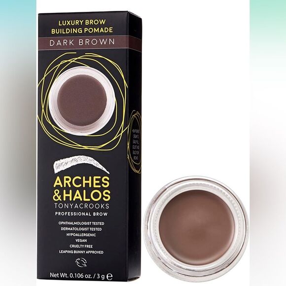 🔥Bundle of 2🔥Arches & Halos 🤎 Brow Pomade 🤎Dark Brown🤎 NEW 🤎 0.106 Oz x 2 - Picture 2 of 6